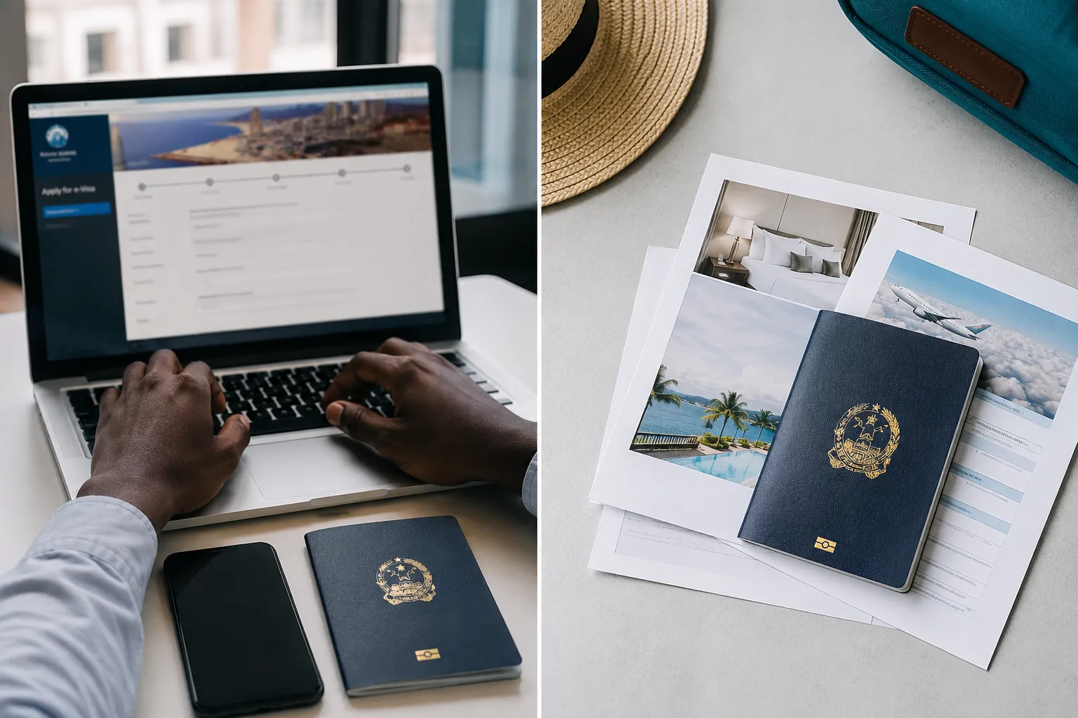 Documents required for an Angola visa