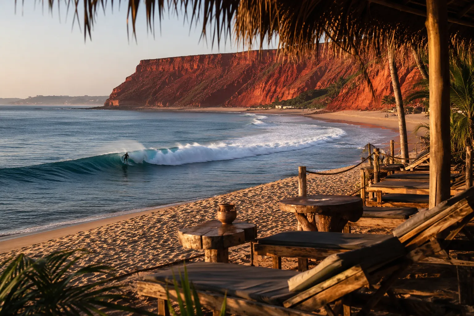 The Kwanza river mouth south of Luanda