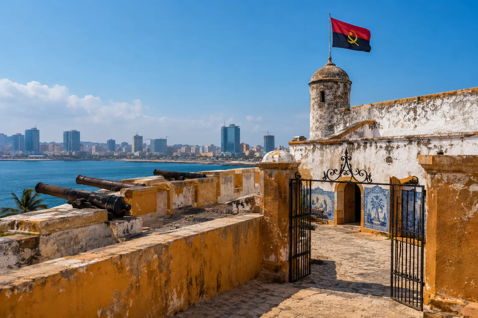 The Fortress of Sao Miguel museum in Luanda